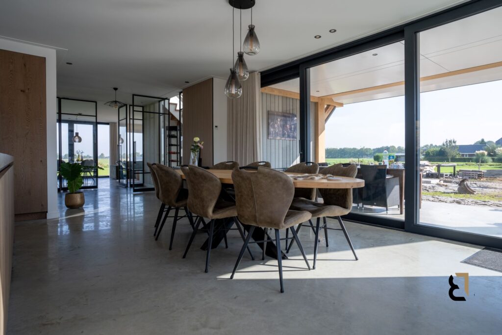 Houten vloer vervangen door beton Bull Schuimbeton