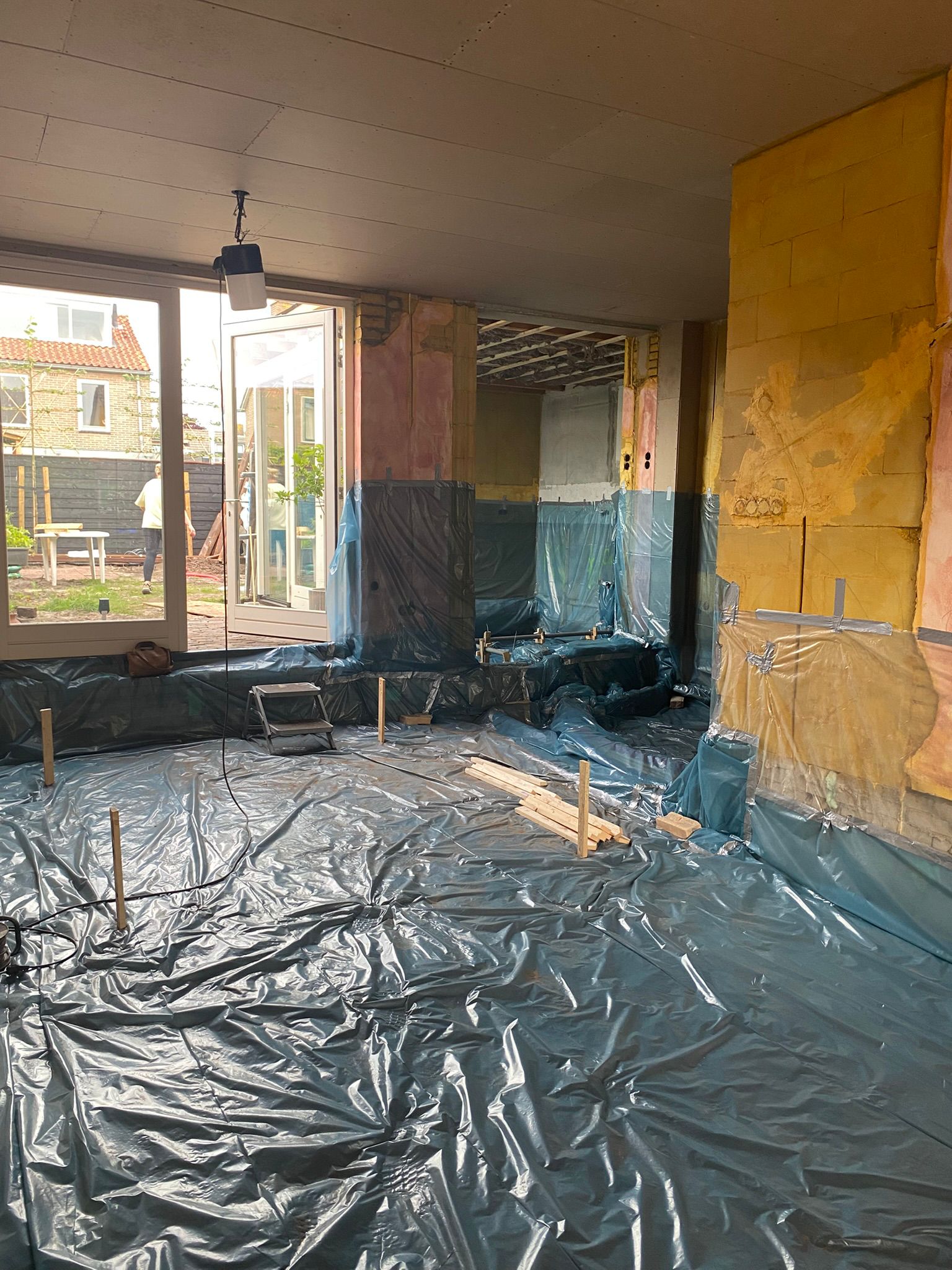 Schuimbeton ter realisatie van een complete renovatievloer
