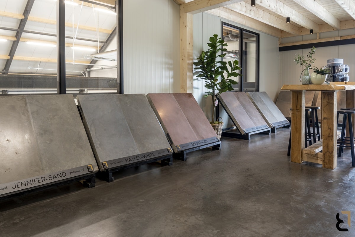 Showroom Bull Beton in Scherpenzeel